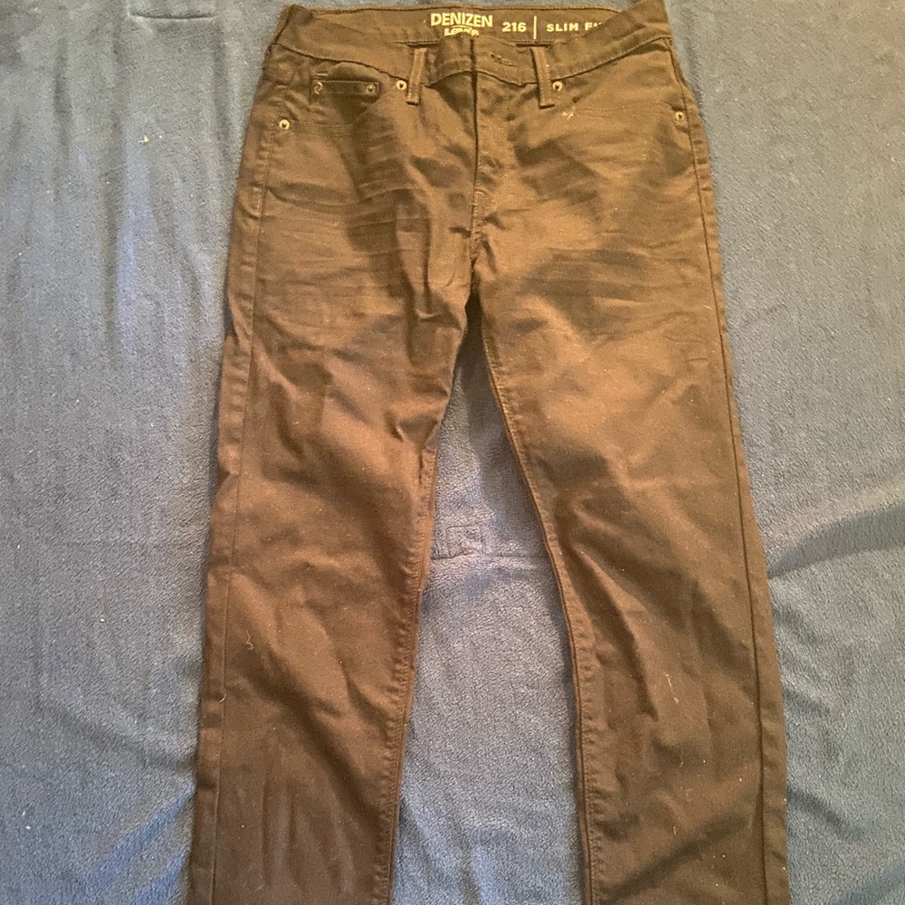 Women Black Levi Jeans size W30 L30